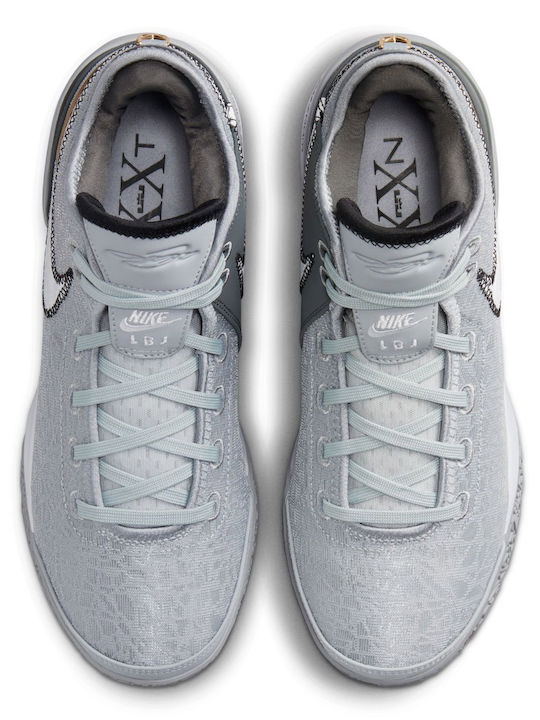 LeBron NXXT Genisus Low Basketball Shoes Gray