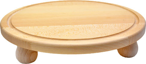 Round Wooden Serving Board 35cm