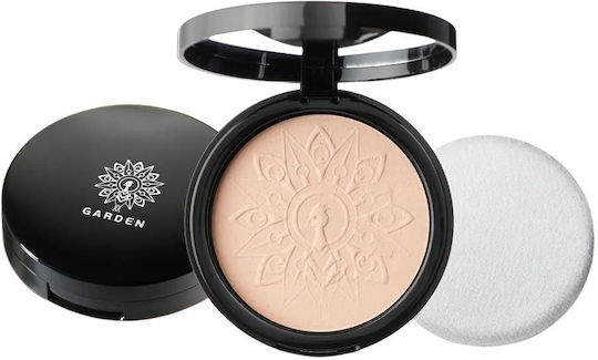 Garden Velvet Matte Compact Powder Puder 01 Sugar Moon 10gr