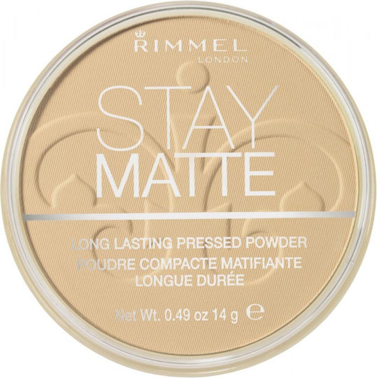 Rimmel Stay Matte Pressed Powder Powder 006 Warm Beige 14gr