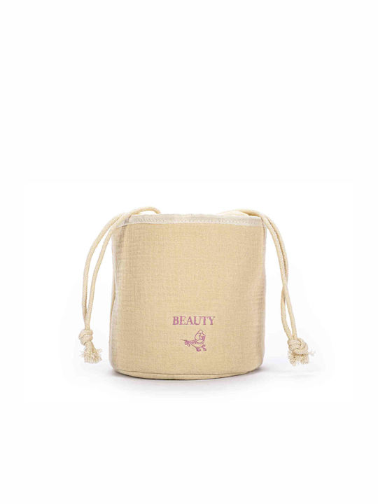 Tri-Coastal Design Toiletry Bag in Beige color