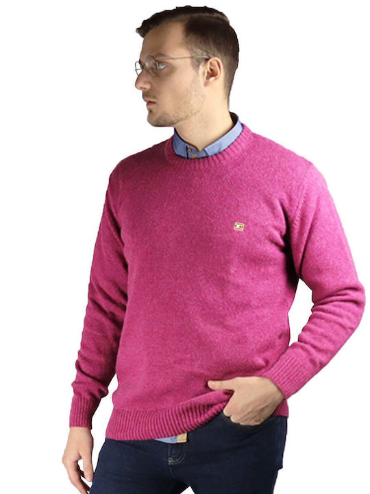 Machete Men's Long Sleeve Sweater Fuchsia