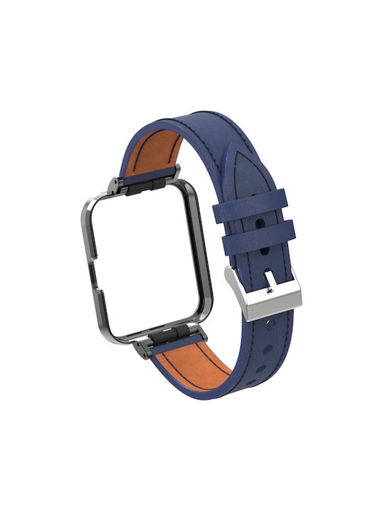 Λουράκι Δερμάτινο Navy Μπλε (Redmi Watch 2 Lite)