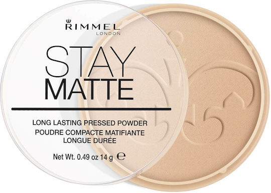 Rimmel Stay Matte Pressed Powder Powder 004 Sandstorm 14gr