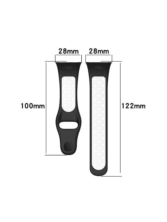 Armband Silikon Silber (Redmi Watch 3)
