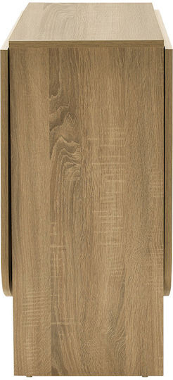 Nadine Правоъгълна Сгъваема Дървена Маса За Кухня Сонома 160x80x76.5см