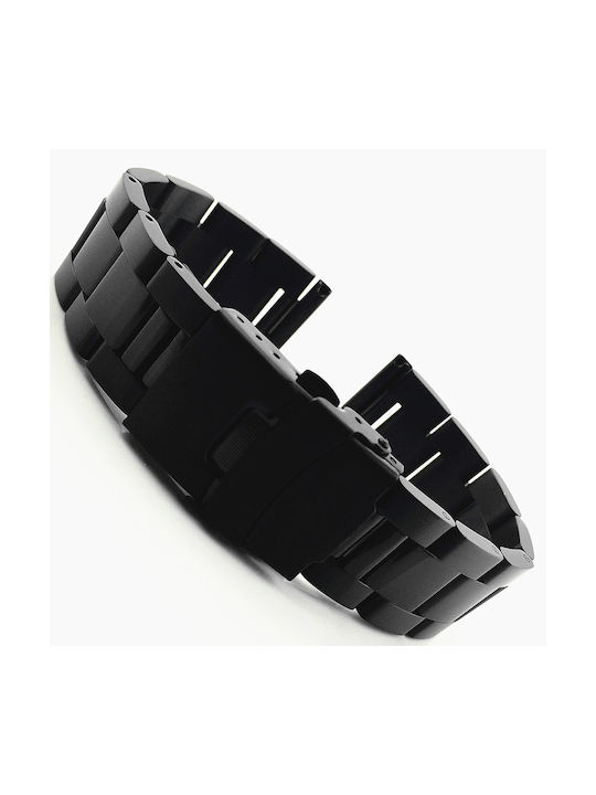 Metallic Bracelet Black 24mm