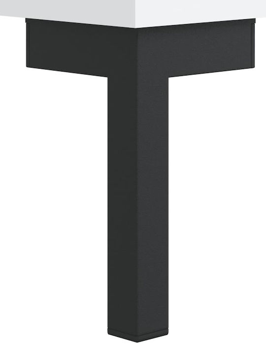 Έπιπλο Τηλεόρασης Λευκό Μ150xΠ30xΥ50cm