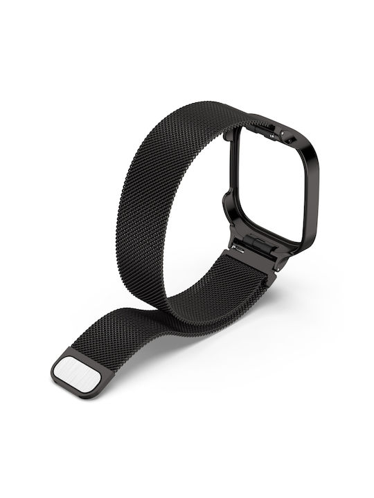 3 2 Λουράκι Ανοξείδωτο Ατσάλι Μαύρο (Redmi Watch 3)