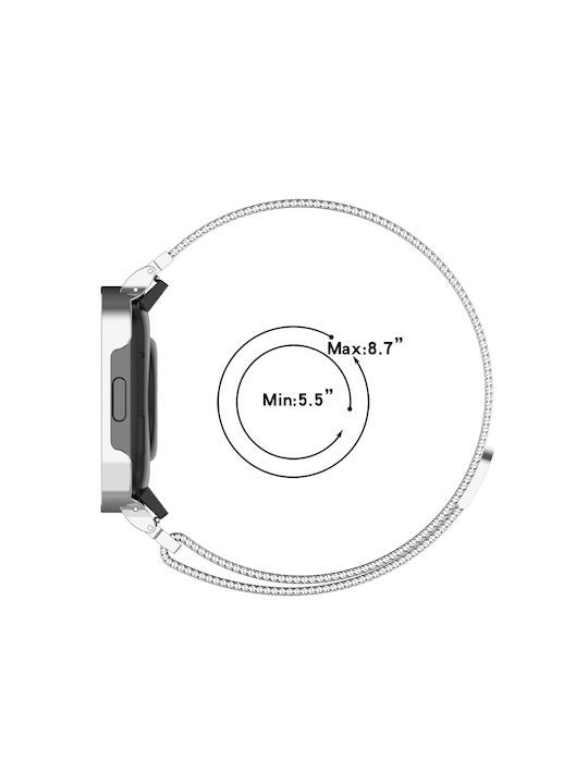3 2 Λουράκι Ανοξείδωτο Ατσάλι Μαύρο (Redmi Watch 3)