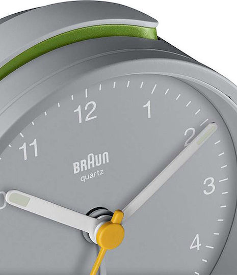 Braun BC12 Ceas De Masă Silentios Cu Indicatori Cu Ceas Deșteptător Gri BC12G