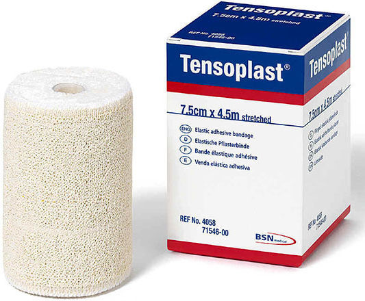 BSN Medical Tensoplast Ελαστική Αυτοκόλλητη Αθλητική Ταινία 7.5cm x 4.5m