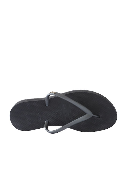 Dupe Frauen Flip Flops in Schwarz Farbe