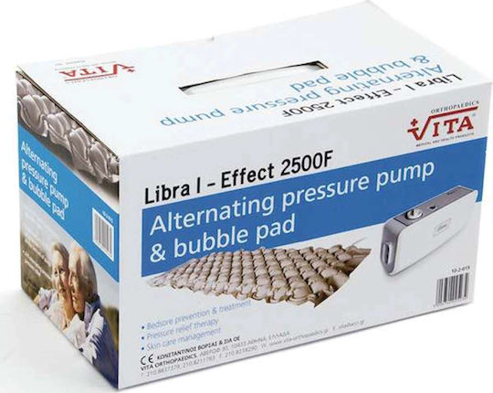 Vita Orthopaedics Libra I - Effect 2500F Cellular Anti-Bedsore Air Mattress with Pump 10-2-015