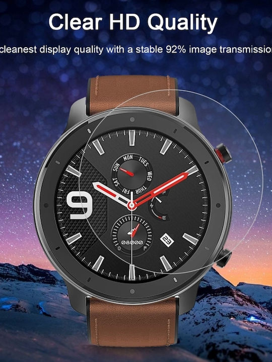 2,5D 9H Tempered Glass for the Amazfit GTR 47mm 1pcs CA4101