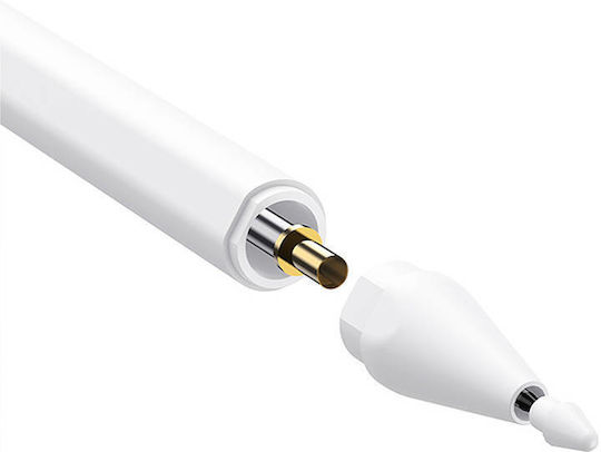 Baseus Smooth Writing 2 Stylus Lite Ψηφιακή με Palm Rejection για iPad σε Λευκό χρώμα P80015802213-02