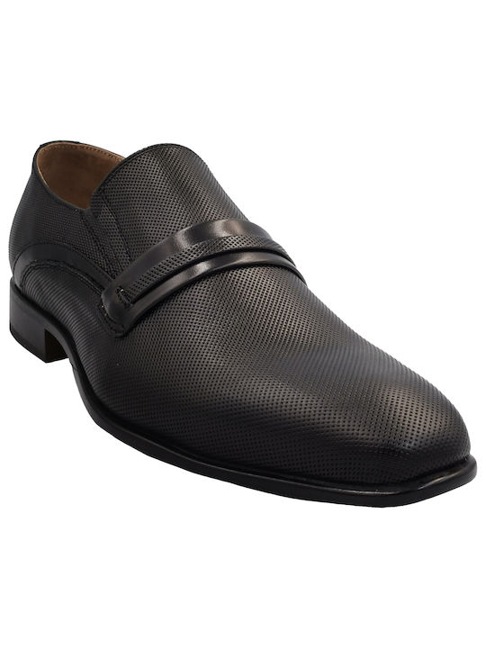 Gallen Leder Herrenschuhe Schwarz