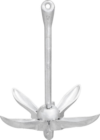 vidaXL Grapnel Anchor Galvanized 6kg