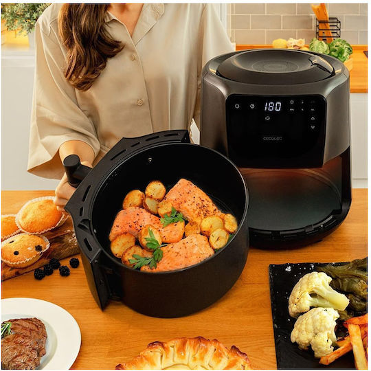 Cecotec Cecofry Rain Friteuză cu aer 5.5lt Negru