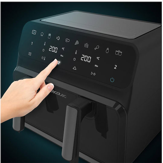 Cecotec Cecofry Advance 9000 Window Еър Фрайър 9лт Черен