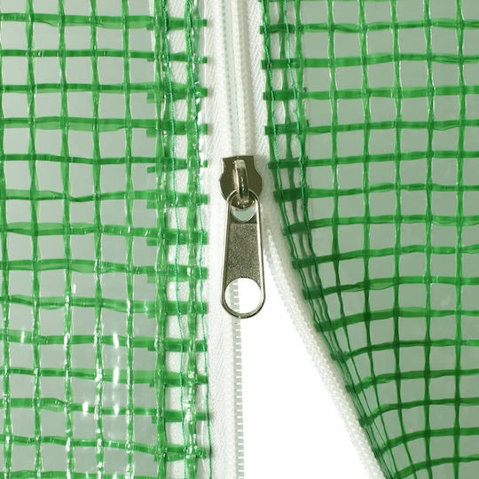 vidaXL 364073 Greenhouse Tunnel with Metal Frame 2x2x2m