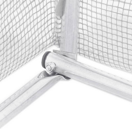 vidaXL 364075 Greenhouse Tunnel with Metal Frame 2x2x2m