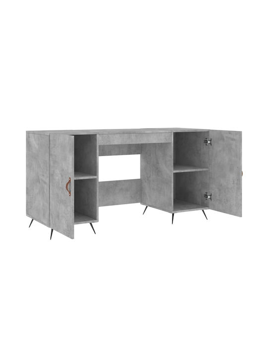Schreibtisch Holz Gray 140x50x75cm