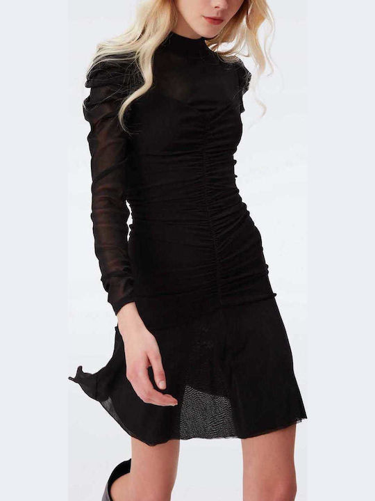 Rochie de Seara Mini Negru DVFDL3Q009Black-R1400
