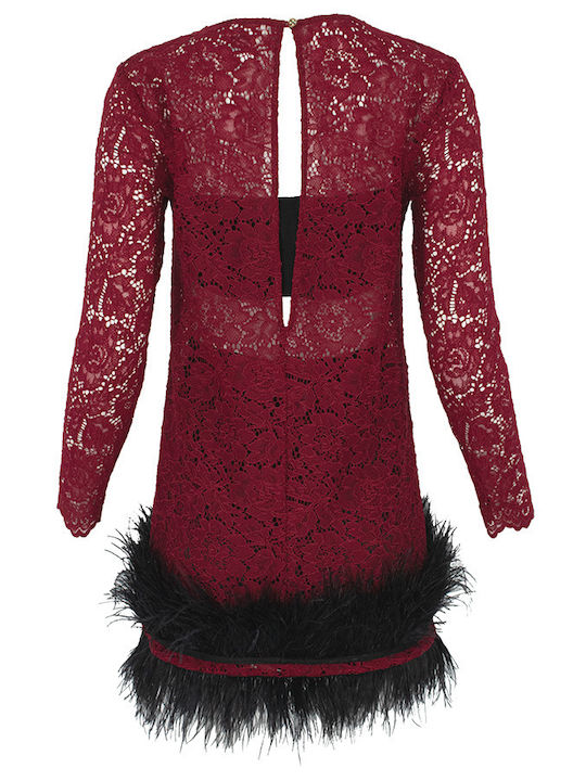 Mini Evening Dress Red