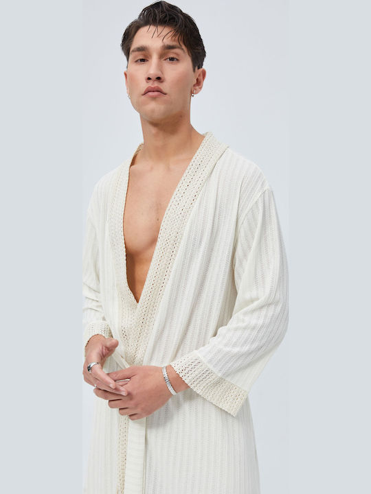 Men's Cardigan Beige