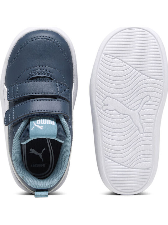Courtflex v2 Kids Sneakers with Scratch Blue