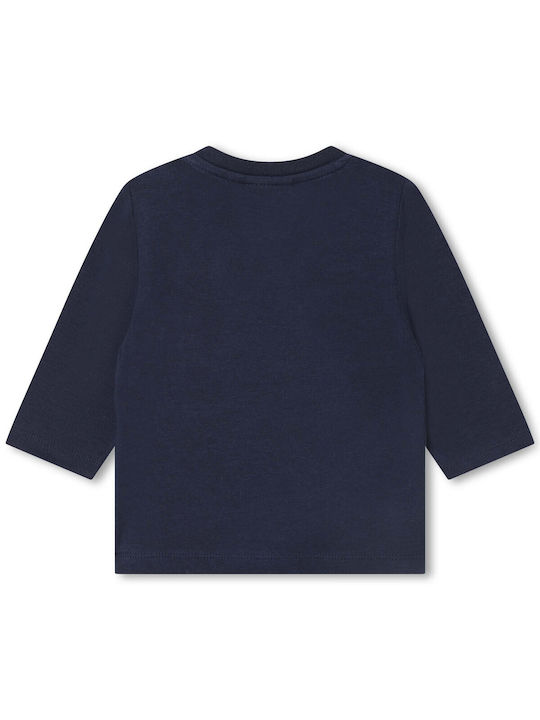 Hugo Boss Kids' Blouse Long Sleeve Blue