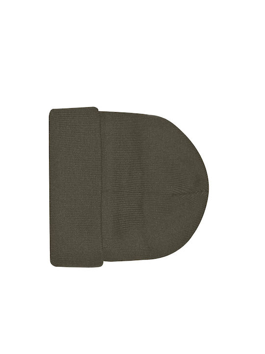 Stamion Knitted Beanie Cap Khaki