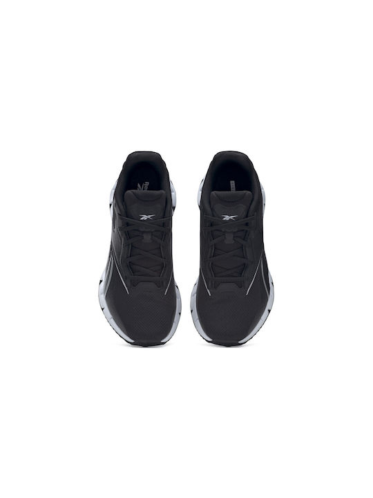 Reebok Zig Dynamica 4 Running Core Black / Cloud White / Silver Metallic