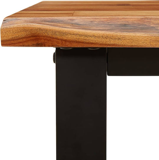 Stühle Speisesaal Braun 1Stück 110x35x45cm