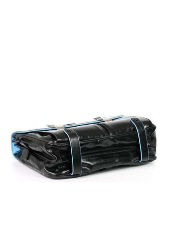 Leather Men's Briefcase Black