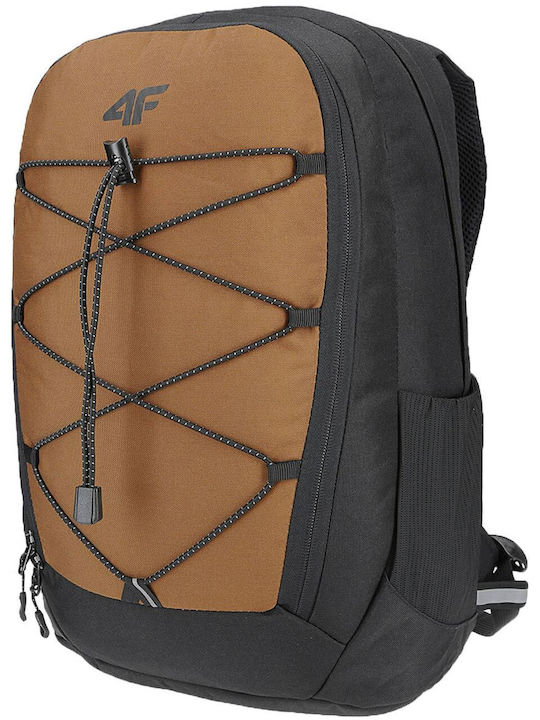4F Backpack 21.5lt Καφέ