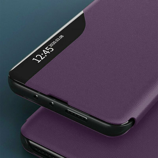 Techsuit Techsuit eFold Series Umschlag Rückseite Silikon Lila (Samsung Galaxy A30s / A50 / A50s)