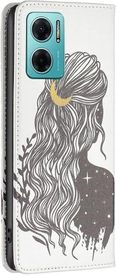 Colored Drawing Invisible Книга Кожа (XIAOMI REDMI 10 5G)