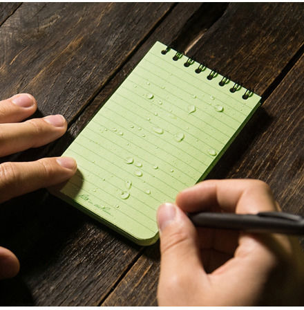 Rite in the Rain Notebook Spiral 50 Sheets Ruled Green