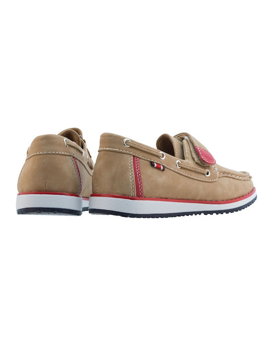 Boy's moccasin with scrunchies ANTRIN NS-577 BEZ PAPOUTSI