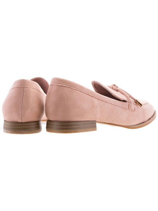 AVENTIS WOMEN'S MOCCASIN SUEDE 2156 PINK SHOE