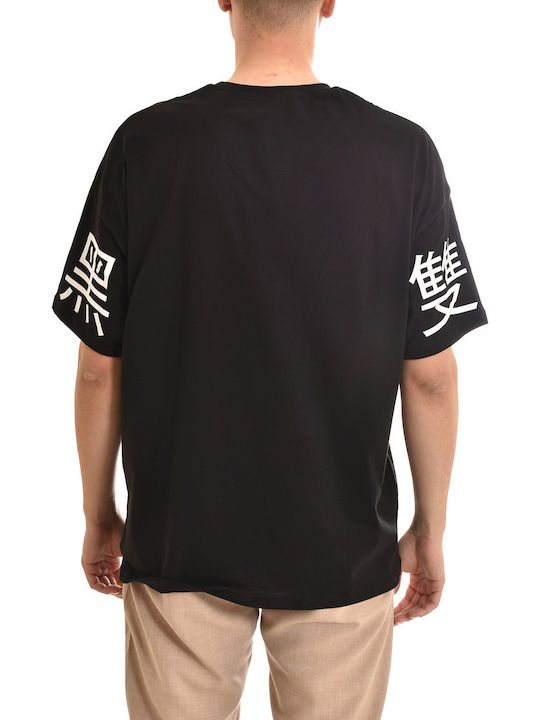 T-shirt Μαύρο