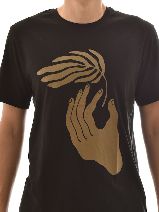 T-shirt Μαύρο