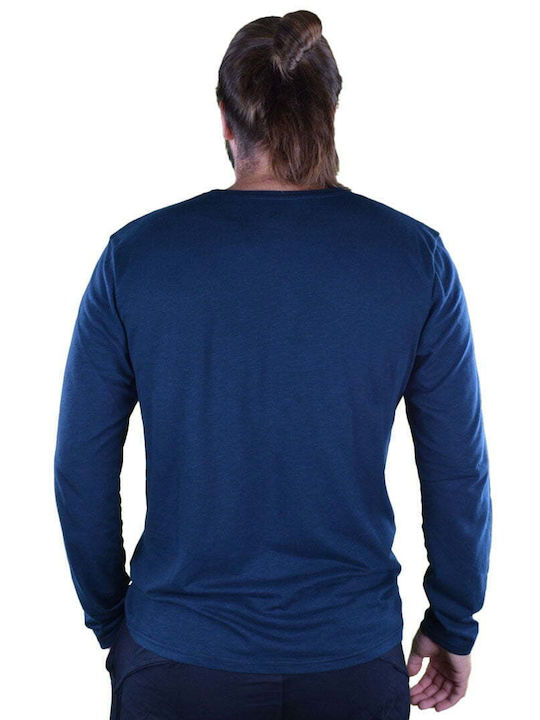 Paco & Co Herren Kurzarmshirt Blau