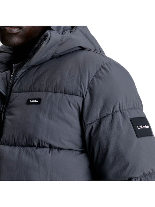 Winter Jacket Puffer Coffee.