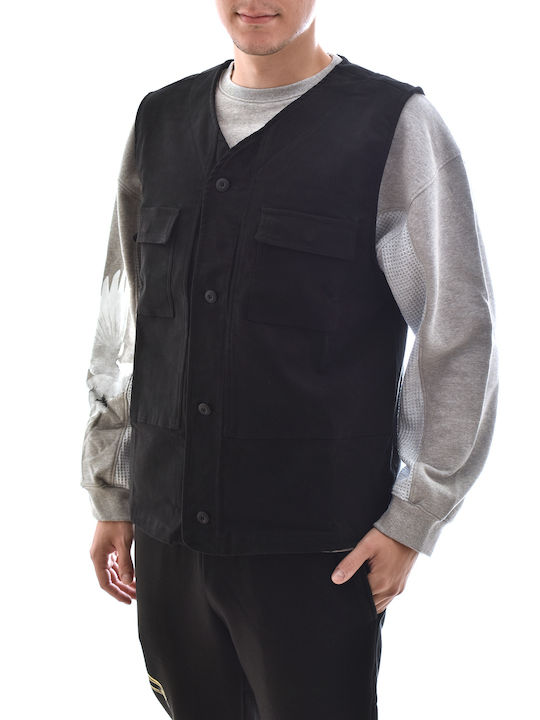 Tee Library Men's Vest Black