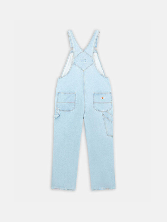 Men's Jeans Overalls with Regular Fit Blue