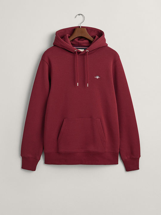 Sweatshirt with Hood Red