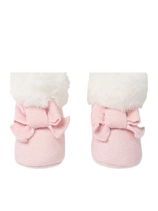 Mayoral Baby Booties Pink